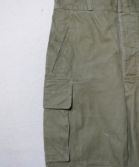 1940~50s French army M-47 cargo pants “early model”