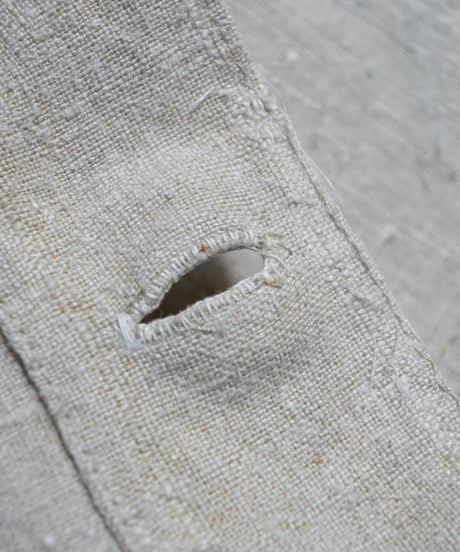 French work-style jacket made of antique linen