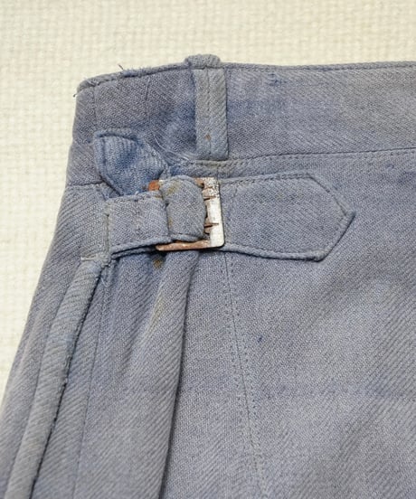 1940~50s French patchwork cotton work pants