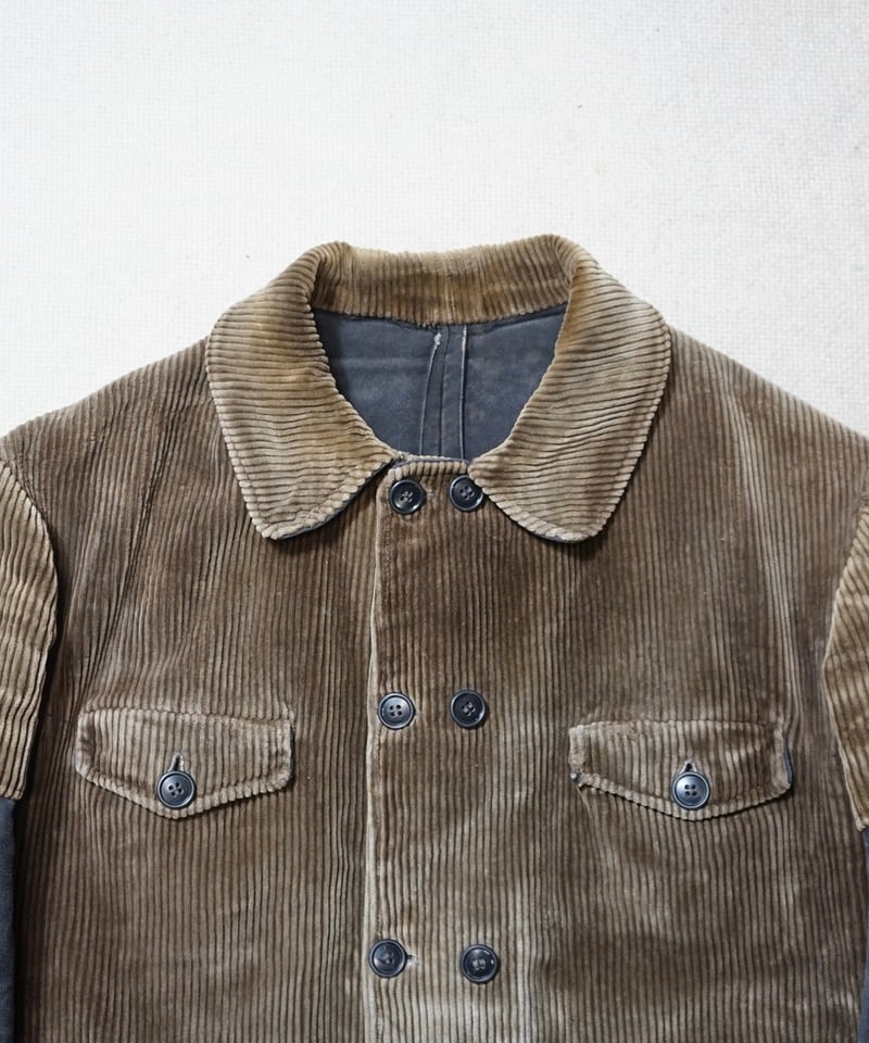 1940s Belgian double breasted forestiere jacke