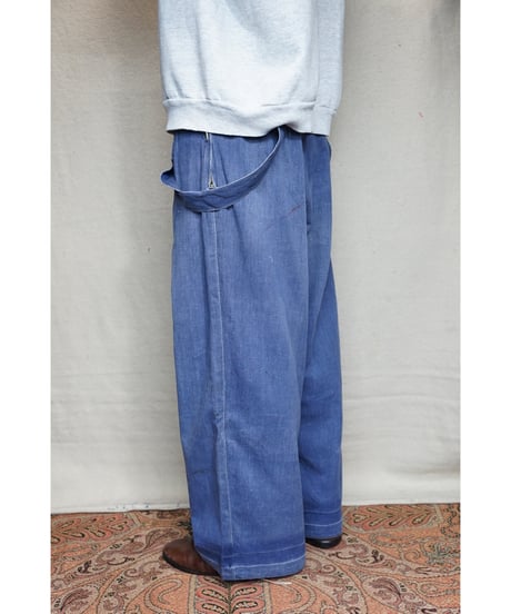 1940s German cotton×rayon ladies overall