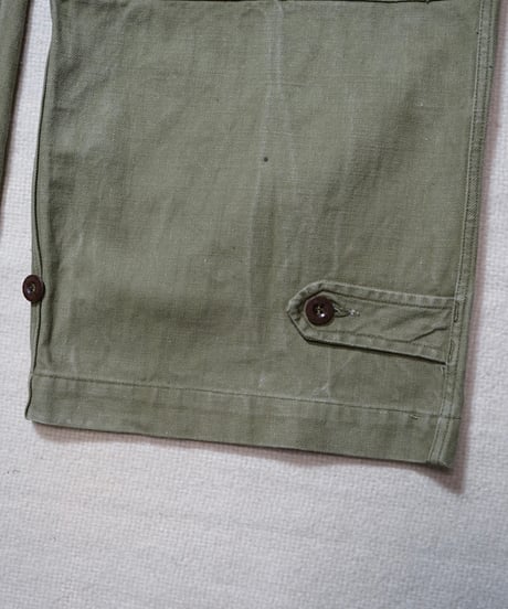 1940~50s French army M-47 cargo pants “early model”