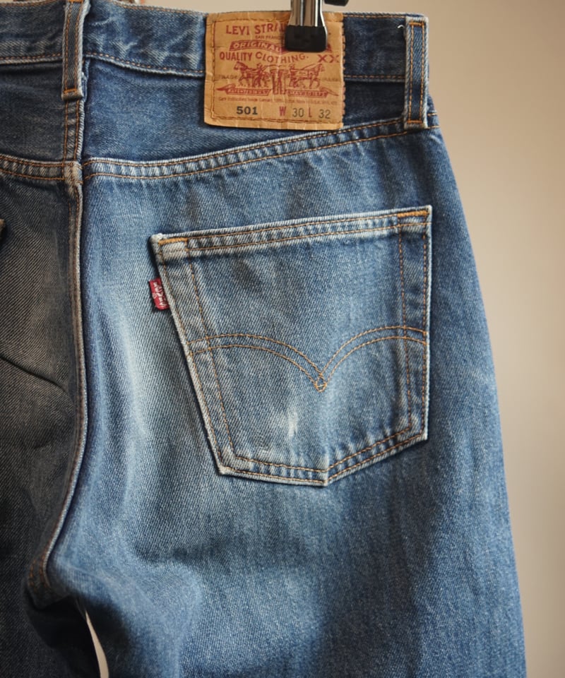1990s USA Levi's 501 blue denim | lozu vintage
