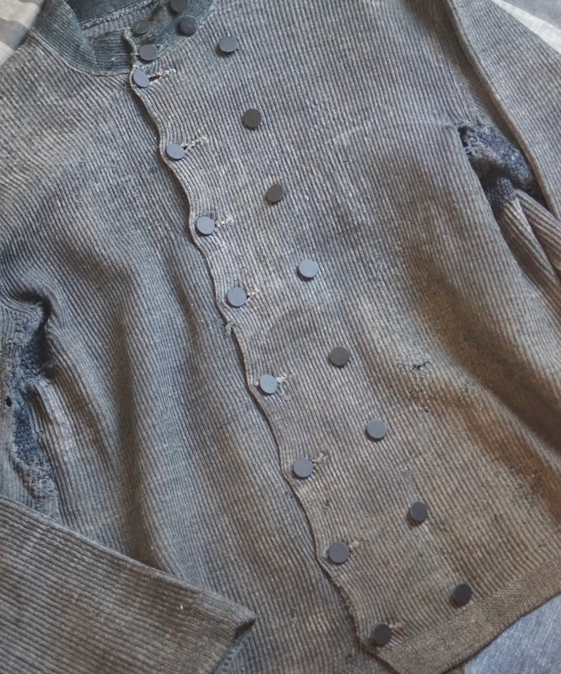 1920s ドイツ　 ダブルブレスト　ニットジャケット 1920s ドイツ ダブルブレスト ニットジャケット