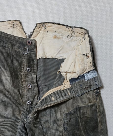 ~1940s French corduroy farmers work pants “ Adolphe Lafont”