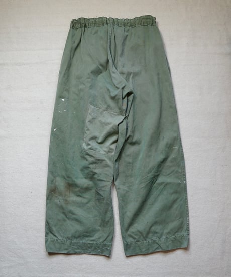 1950s Belgian army over pants “modified”