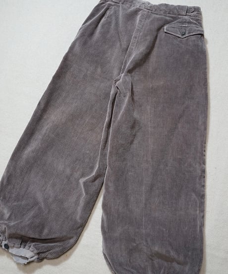 1940~50s German corduroy knickerbockers pants