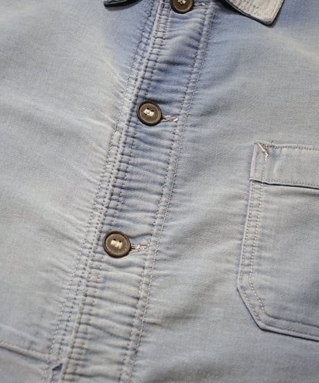 1950~60s French light moleskin work jacket “VULCAIN”