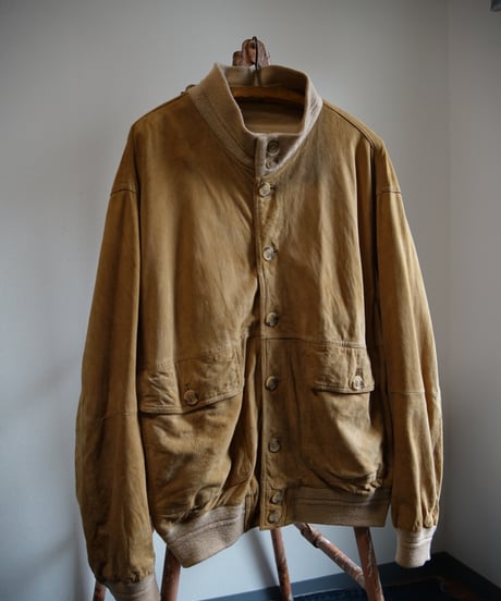 1990s valstar blouson suede leather “ LUCA D'ALTIERI”