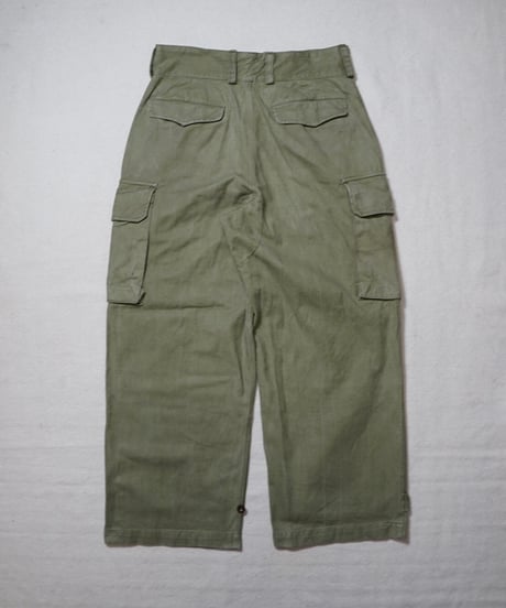 1940~50s French army M-47 cargo pants “early model”