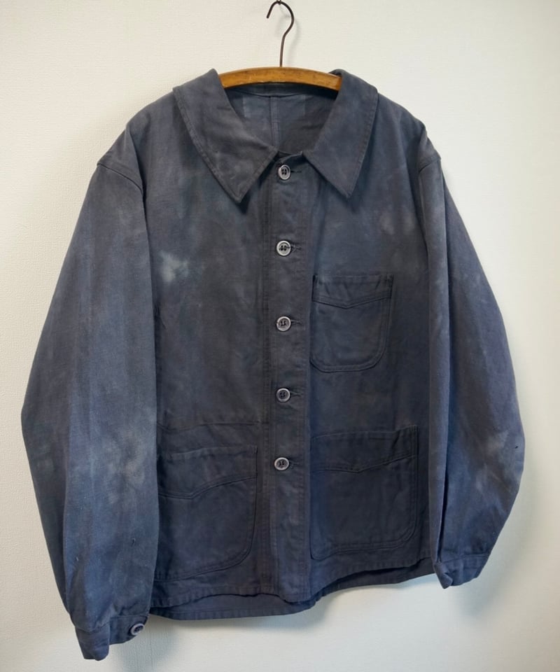 1940s French cotton twill work jacket “Adolphe