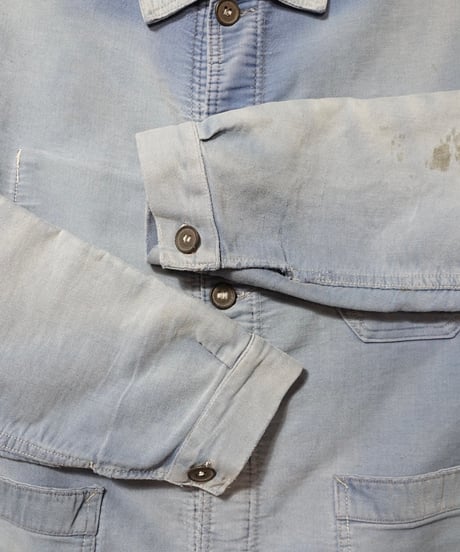 1950~60s French light moleskin work jacket “VULCAIN”