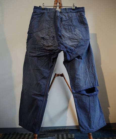1950s French work trousers “patchwork”