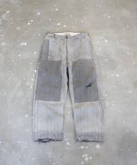 ~1940s French unusual fabric work pants