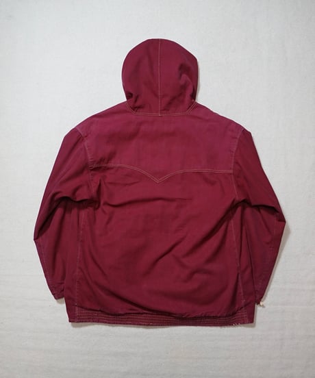 1950s German cotton hooded mountain jacket “reversible”