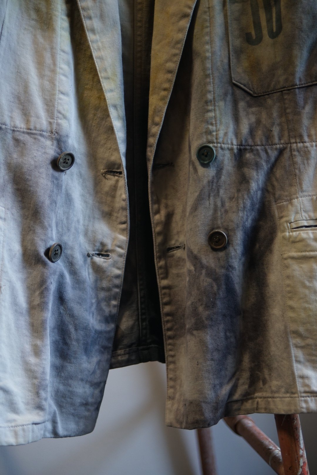 1960s French waiter jacket Works by KARIM HADJA