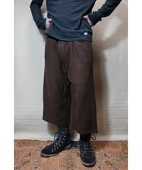 1940s French wool cropped work pants