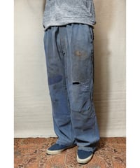1950s French cotton twill work pants “VULCAIN”