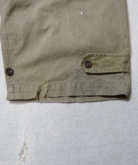 1950s French army M-47 cargo pants “Hopsack”
