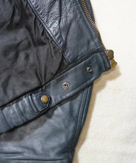 1970s French Air Force pilot leather jacket “full set”