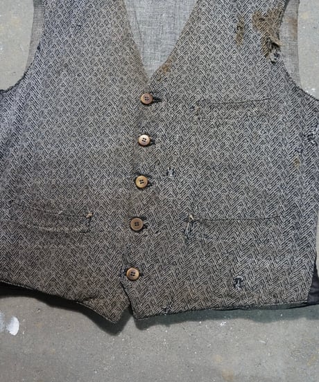~1940s French farmers work gilet