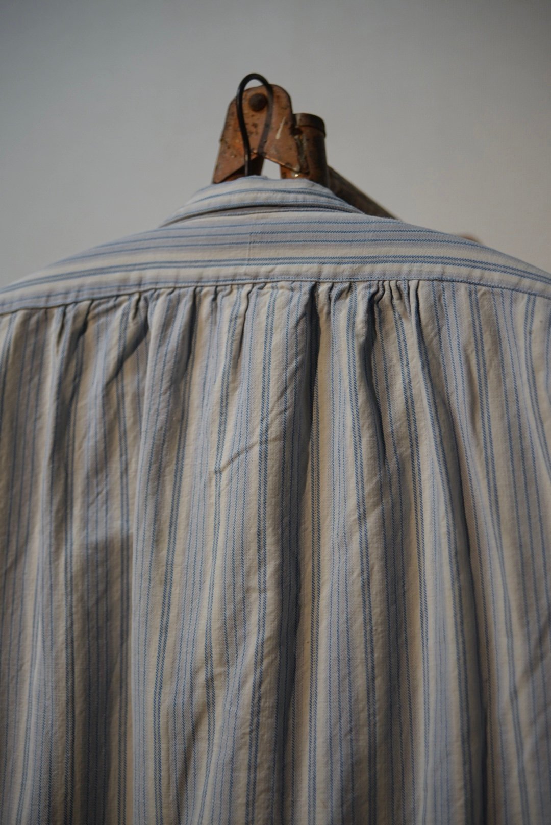 1900s france linen 清貧の画家 グランパ シャツ アンティーク 1900s france linen 清貧の画家 グランパ シャツ アンティーク