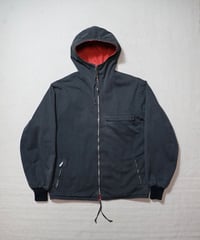 1950s German cotton hooded ski jacket “reversible”