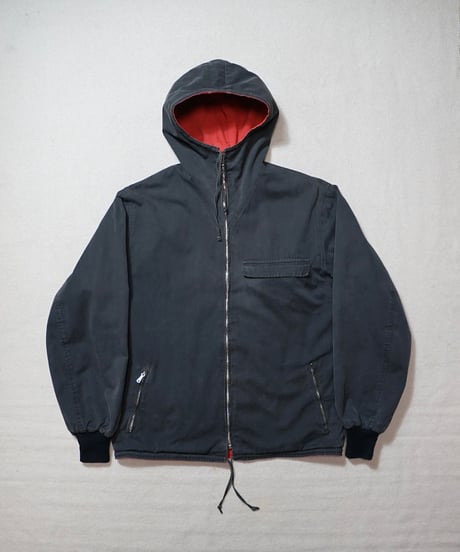 1950s German cotton hooded ski jacket “reversible”