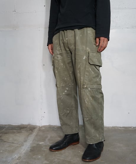 1950s French army M-47 cargo pants late model