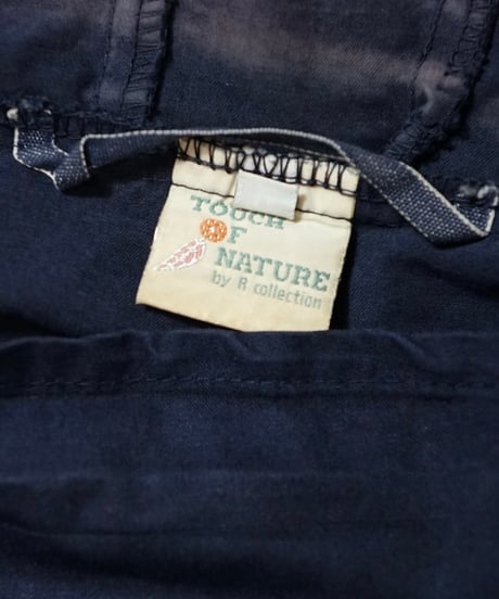 1980s Finnish dark navy cotton anorak “R-coercion”