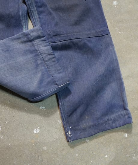 1940~50s French denim work pants