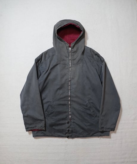 1950s German cotton hooded mountain jacket “reversible”