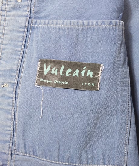1950~60s French light moleskin work jacket “VULCAIN”