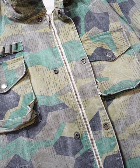 1970~80s German sprinter camouflage M-65 style jacket