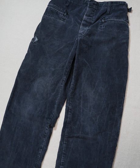 1960~70s German black corduroy logger work pants