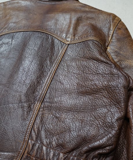 1940s German motorcycle leather jacket