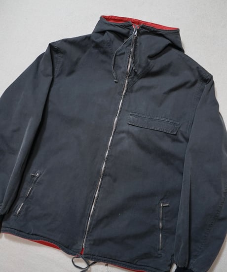 1950s German cotton hooded ski jacket “reversible”