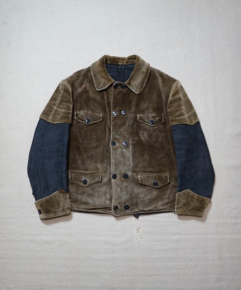 1940s Belgian double breasted forestiere jacke