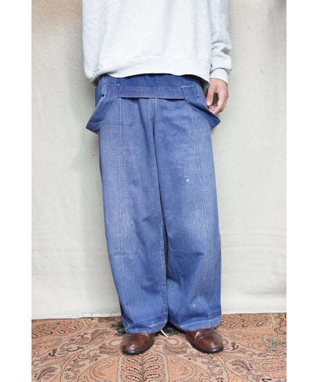 1940s German cotton×rayon ladies overall
