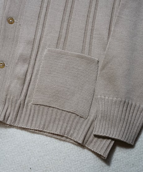 1960~70s French acrylic cardigan