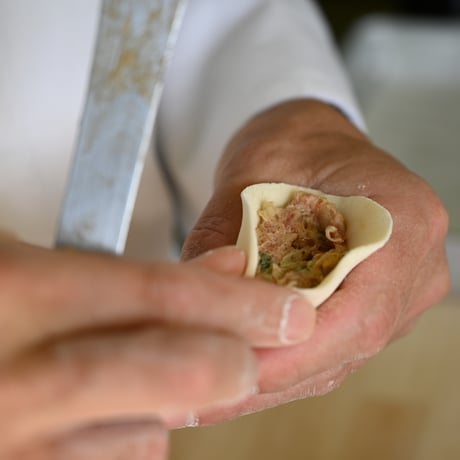 餃子の元博千年の3種手包み冷凍餃子60個入り(肉汁、大葉、生姜)