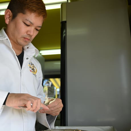 餃子の元博千年の3種手包み冷凍餃子60個入り(生姜、大葉、にんにく)
