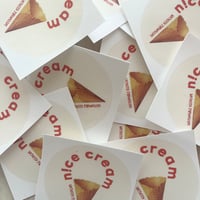 n!ce cream オリジナルステッカー