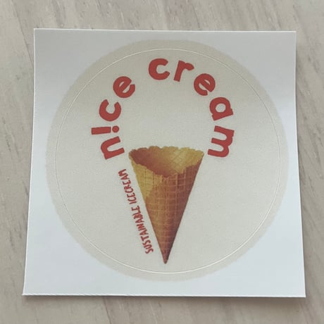 n!ce cream オリジナルステッカー