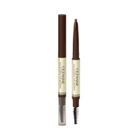 CEZANNE Twist-up Eyebrow with Spiral Brush 2×3mm - ブラシ付アイブロウ繰り出し