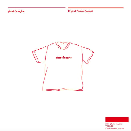 plastic imagine logo tee #2