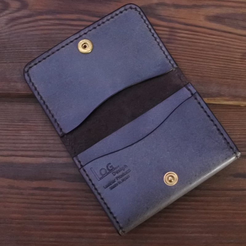 LPC-03-DB-BRI（ブライドルレザー・名刺入れ）ダークブラウン