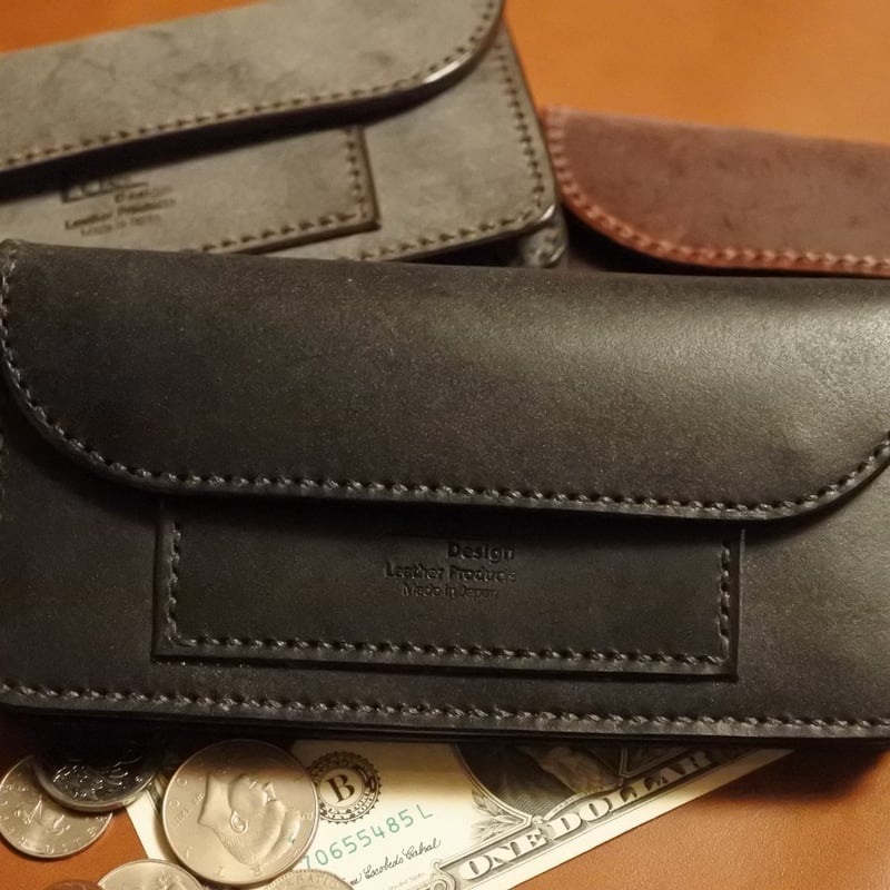 LW-03-BLK-BRI Tracker Wallet（ブライドルレザー） | kyotan