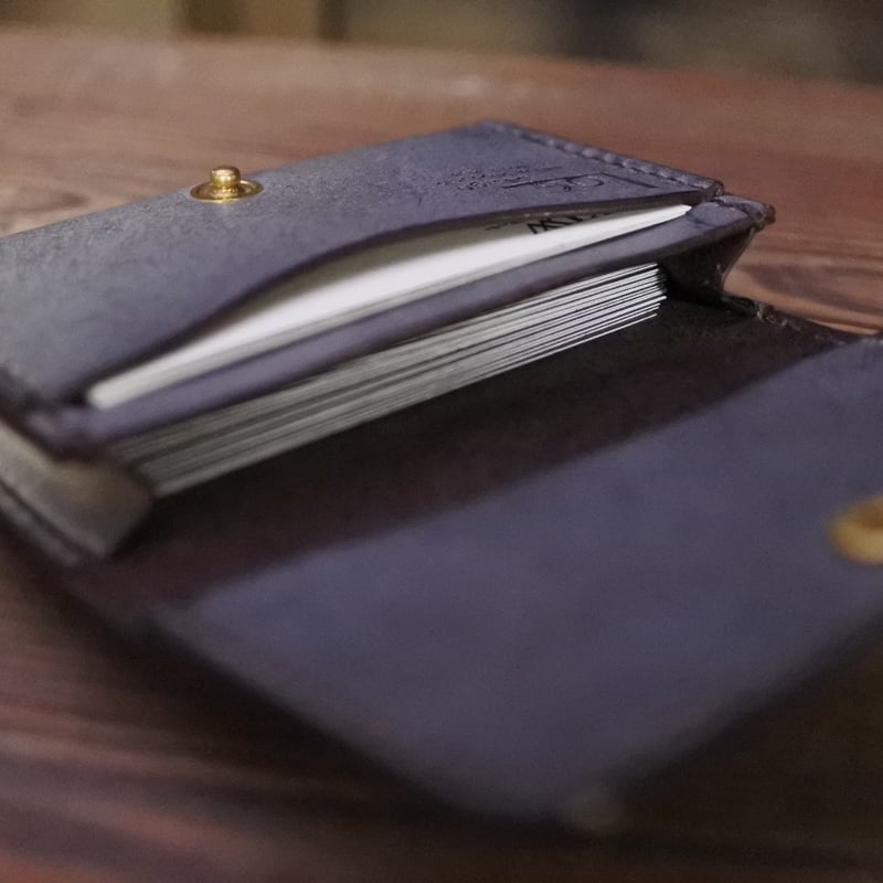 LPC-03-DB-BRI（ブライドルレザー・名刺入れ）ダークブラウン