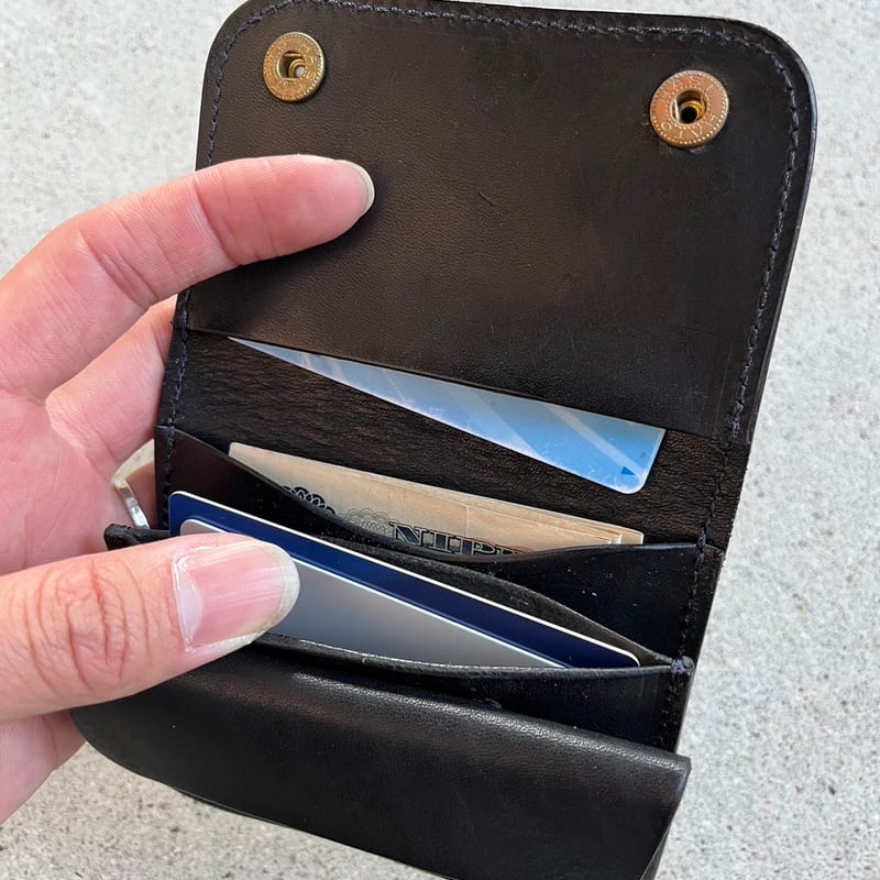 LW-02-BLK Small Tracker Wallet（ミニウォレット） | kyota
